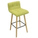 Scaun de bar ABS 127 verde