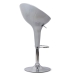 Scaun de bar reglabil ABS 105 gri