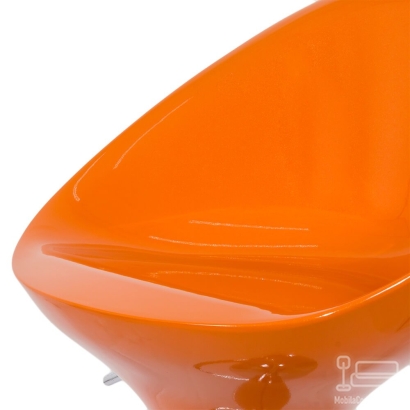 Scaun de bar ABS 105 portocaliu