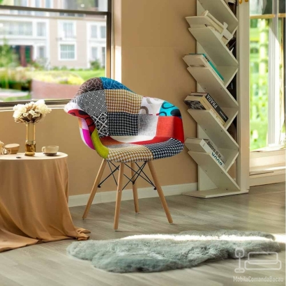 Scaun patchwork BUC 243 multicolor