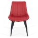 Scaun dining piele ecologica BUC 203 rosu