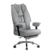 Scaun directorial gri rezistent pana la 150 kg cu suport pentru picioare OFF 421