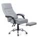 Scaun directorial cu suport de picioare OFF 425 gri