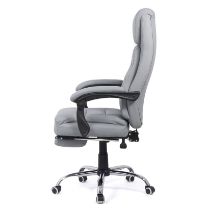 Scaun directorial cu suport de picioare OFF 425 gri