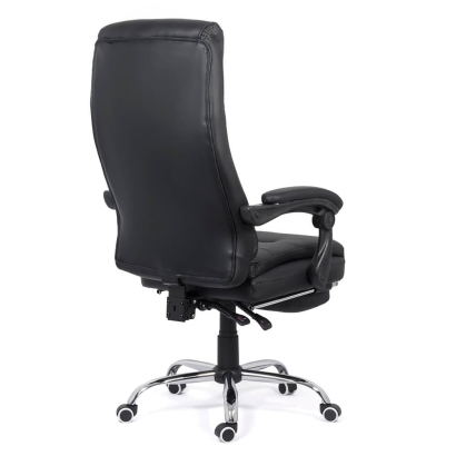 Scaun directorial cu suport de picioare OFF 425 negru