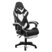 Scaun gaming alb/negru OFF 299