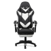 Scaun gaming alb/negru OFF 299