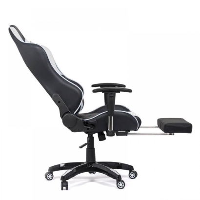 Scaun gaming recliner OFF 306 alb