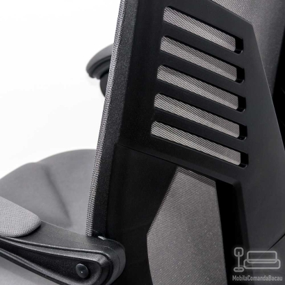 Scaun de gaming cu suport pentru picioare OFF 427 gri