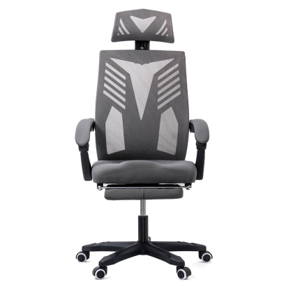 Scaun de gaming cu suport pentru picioare OFF 427 gri