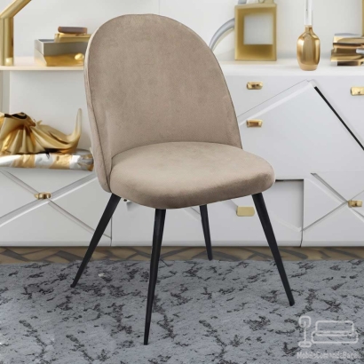 Scaun living catifea BUC 207 bej