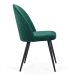 Scaun living catifea BUC 207 verde