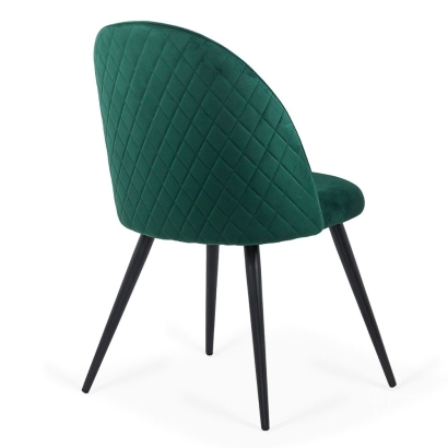 Scaun living catifea BUC 207 verde