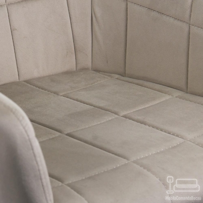 Scaun living catifea BUC 260 bej