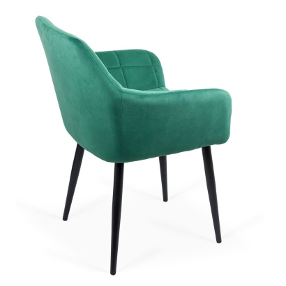 Scaun living catifea verde BUC 260