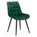 Scaun living catifea BUC 206 verde
