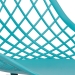 Scaun modern din plastic BUC 220 turcoaz
