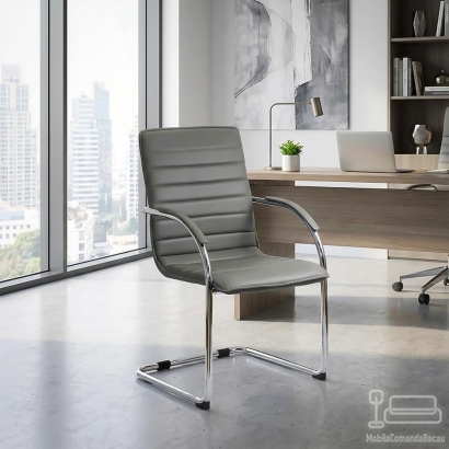 Scaune asteptare OFF 835 gri