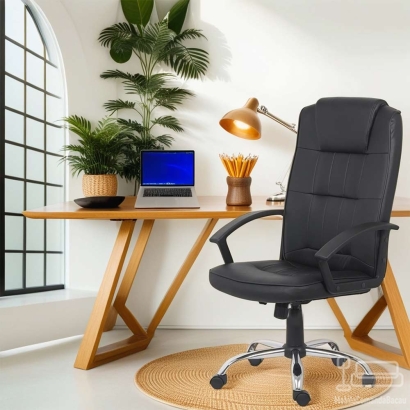 Scaun birou OFF 010 negru