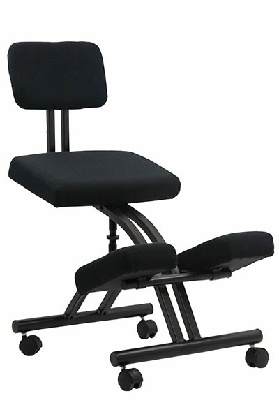 Scaun ergonomic kneeling chair OFF 094 Negru