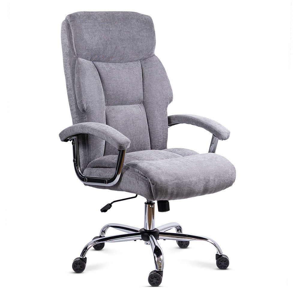 Scaun directorial din stofă cu arcuri OFF 709 gri