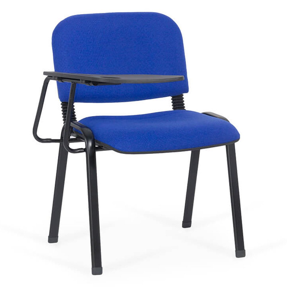 Scaune conferinta cu masuta rabatabila HRC 606 albastru